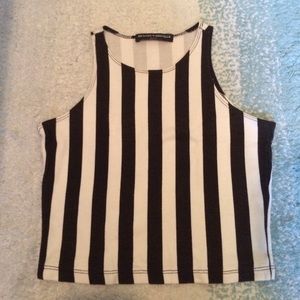 Brandy Melville Racerback Crop Top