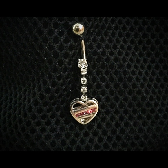 New Sterling Silver Belly Button Ring