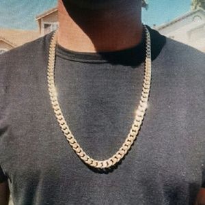 Men's Heavy yellow gold filled chain necklace
