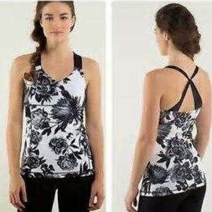 Lululemon Practice Daily Tank in Brisk Bloom Print