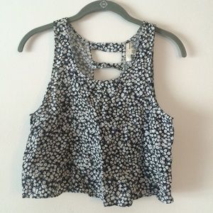 Floral tank top