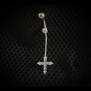 New Sterling Silver Belly Button Ring