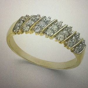Diamond Multi Row Band 1/5 carat