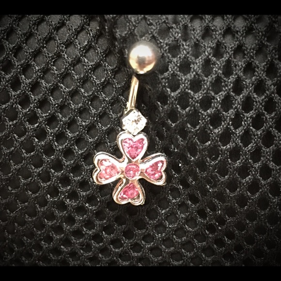 New Sterling Silver Belly Button Ring