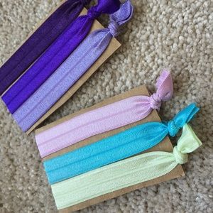 Crease-less elastic hairties great for your hair