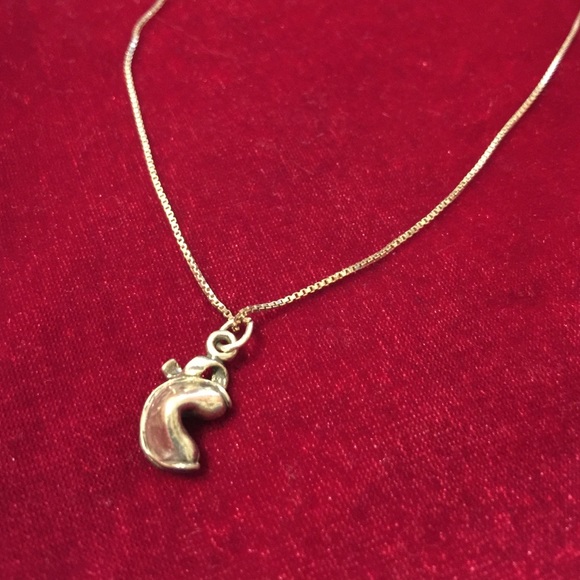 Fortune Cookie Necklace