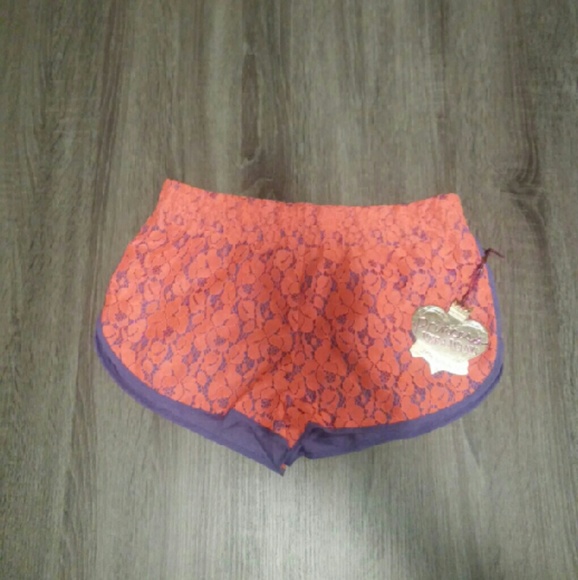 Princess Vera Wang lace shorts