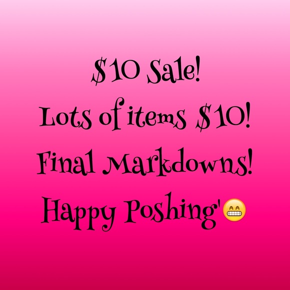 😍Final Markdown Sale $10😍