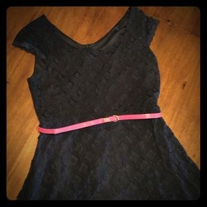 AB Studio Navy Blue Lace Dress 🐞