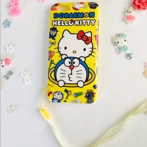 Hello Kitty and Doraemon Iphone 6/6S Case