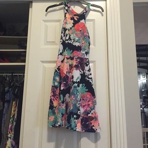 Floral skater dress