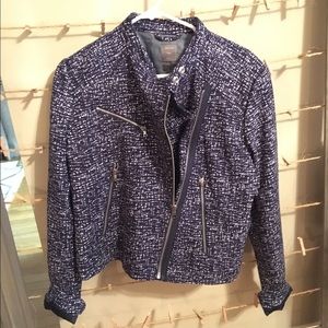Gap blue tweed jacket