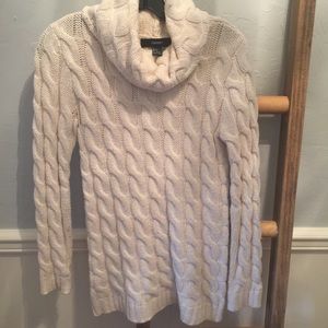 Cable knit sweater