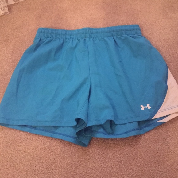 Turquoise Under Armor Shorts