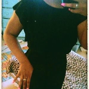 AB Studio Black Dress