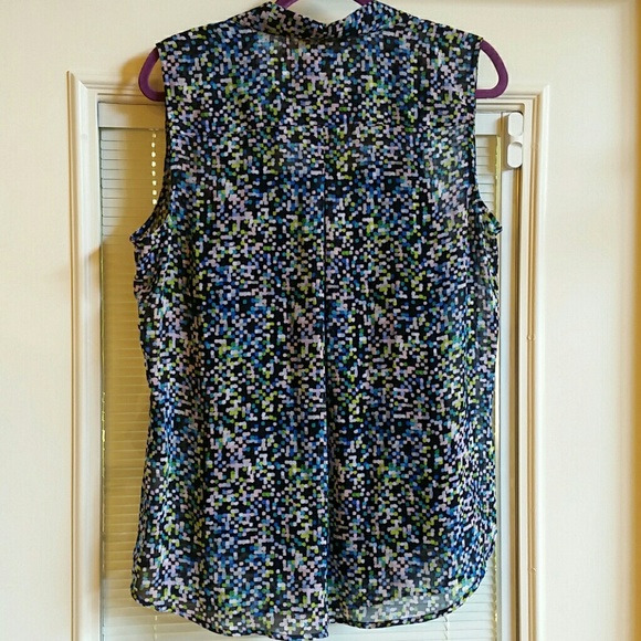 Button Up Shirt With Attached Undershirt - image 3