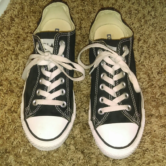 Black and White Converse