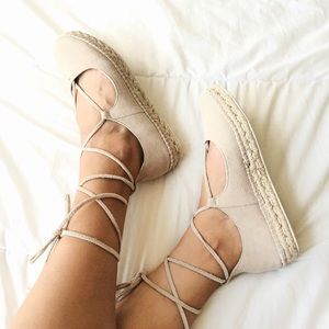Nude Steve Madden espadrilles