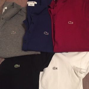 Five Women's Lacoste Slim Fit Polos
