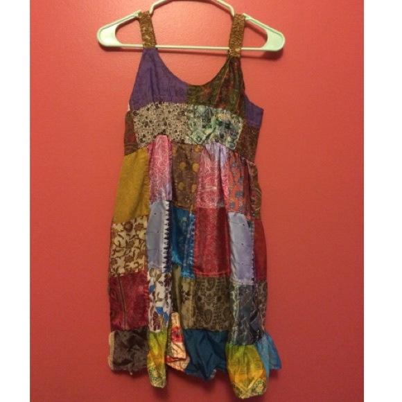 🚨🚨TRADED🚨🚨🚨Hippy patchwork dress