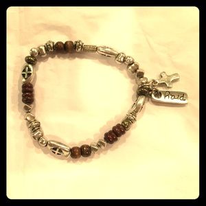 Cross/Pray bracelet