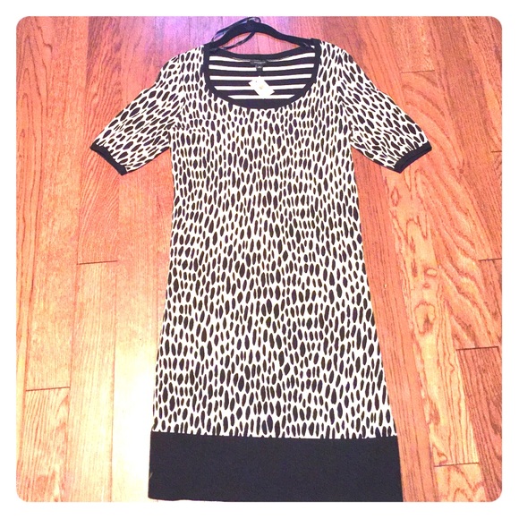 Mixed Pattern Dress