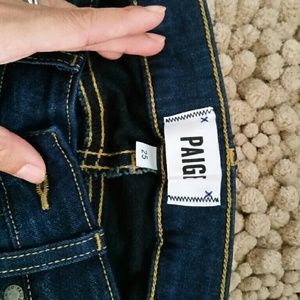 Paige verdugo ankle jeans size 25 nwot