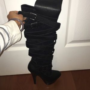 Bebe Jenna high boots