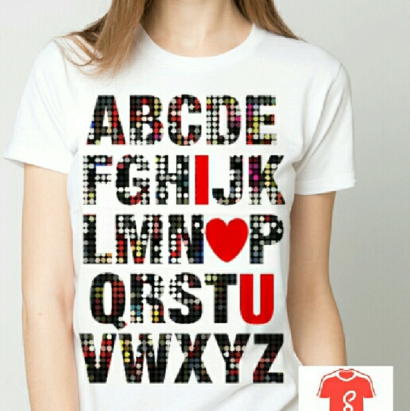 Alphabet Tee