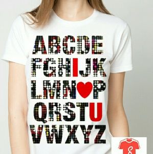 Alphabet Tee
