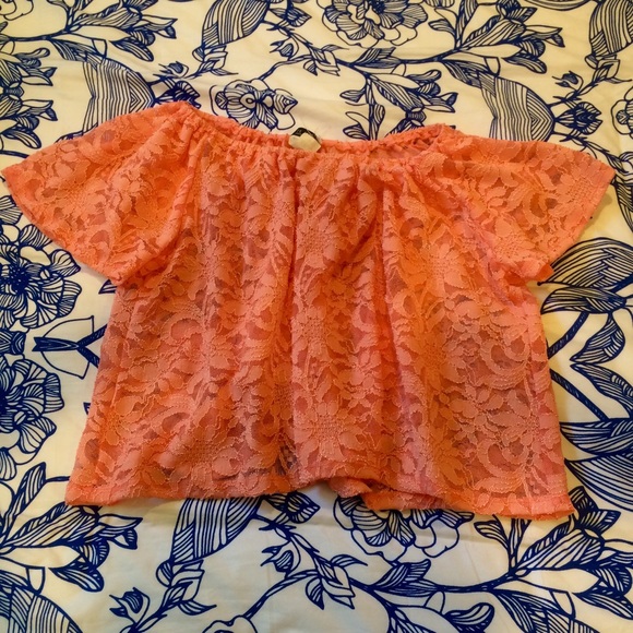 Lace Off Shoulder Top