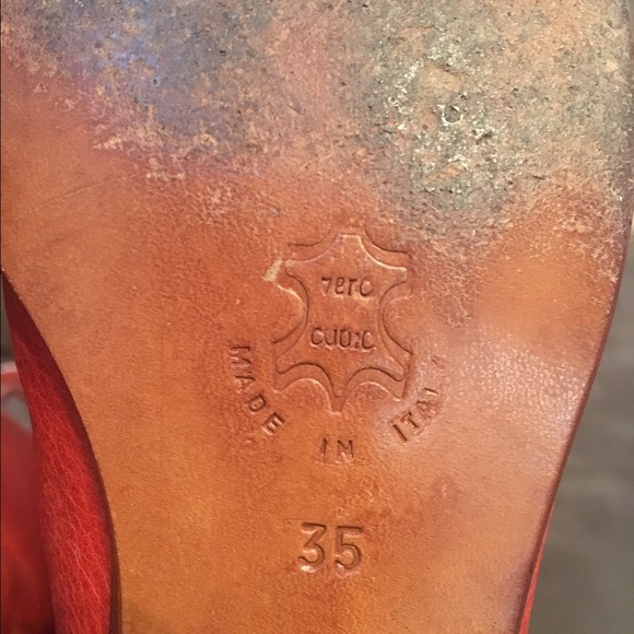 SOLD! leather boots - Picture 2 of 4