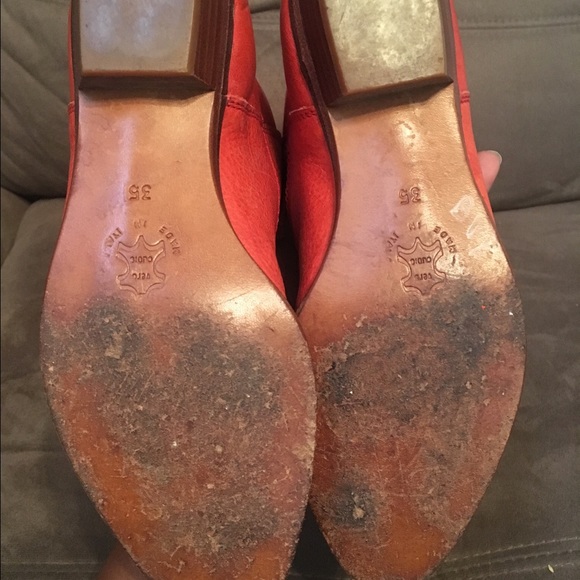 SOLD! leather boots - Picture 3 of 4