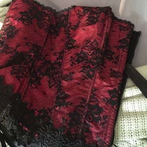 Fredrick's Of Hollywood Halter Lace Corset