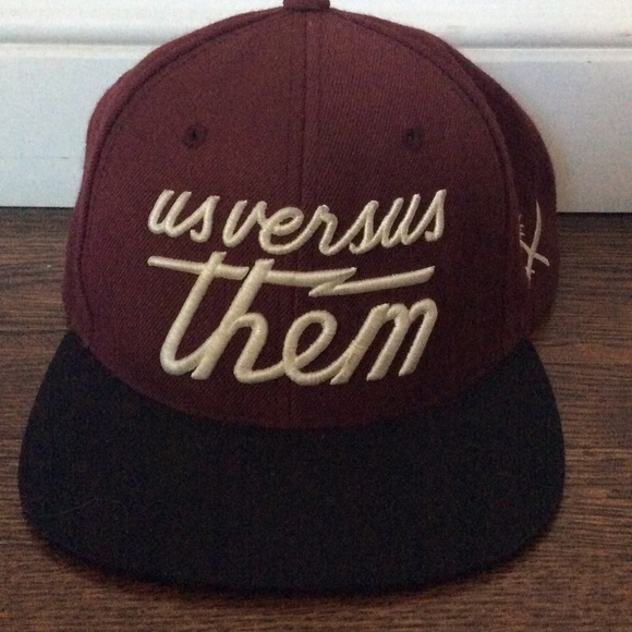 Maroon Us Versus Them SnapBack