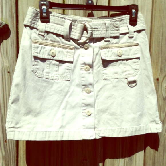 Beige skirt