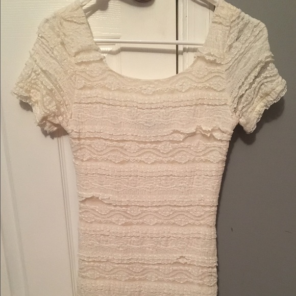 Off white lace dress