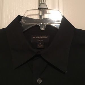 Banana Republic Medium button down Black