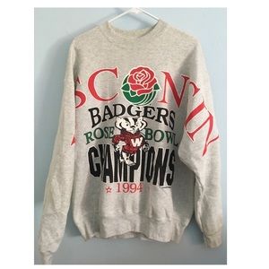 1994 Rose Bowl Champion Badgers Sweater