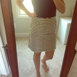 Striped skirt