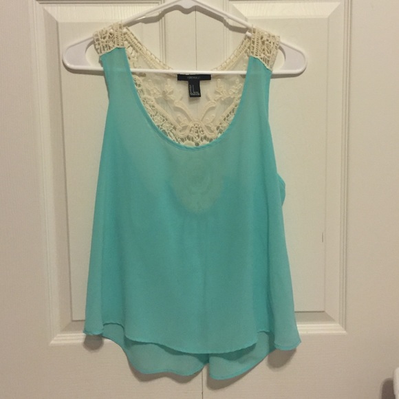 Forever 21 Sheer Tank Top