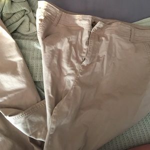 Tall Women's Bootcut Khaki Pants Size 14