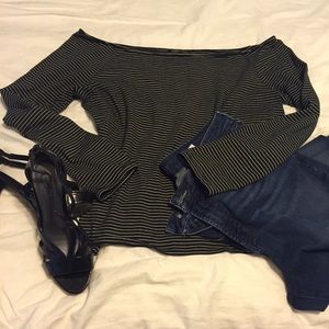 Striped Victoria's Secret Shirt