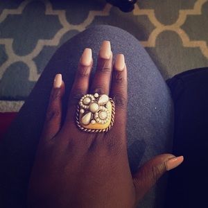 Pearl style ring!!