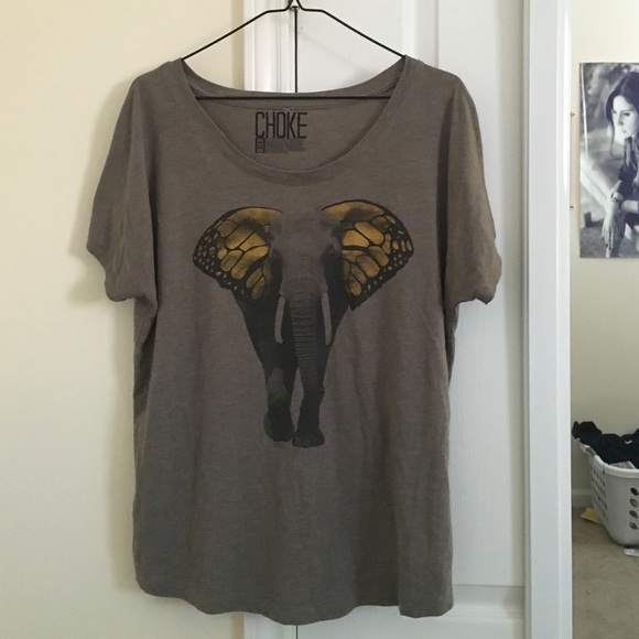 Butterfly ear elephant