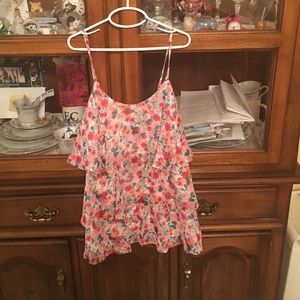 Candies size small floral tank