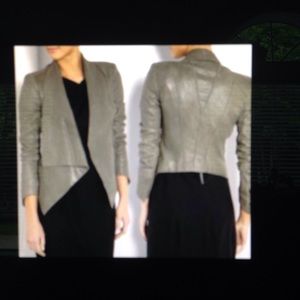 Helmut Lang Moto Leather Jacket Coat w/hook S Helmut Lang Moto Leather Jacket Coat w/hook S