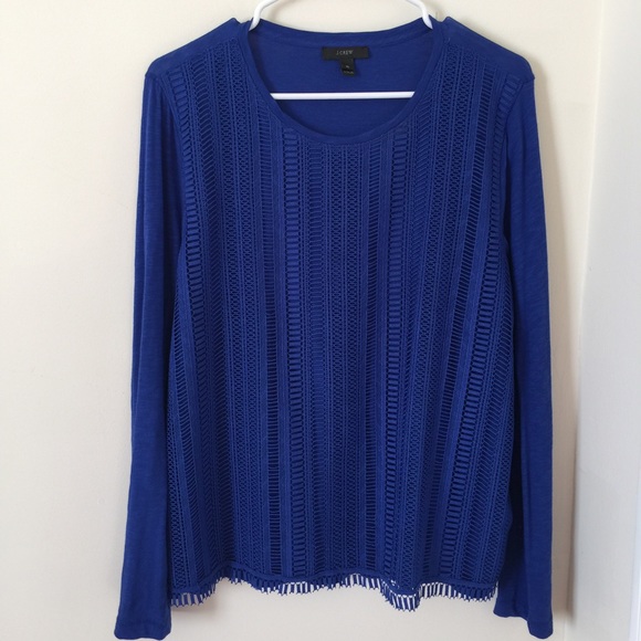 J.Crew lace top