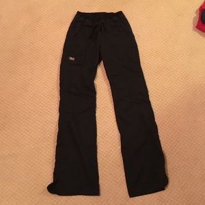 Small tall Cherokee workwear black scrub pants