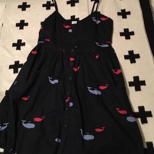 🐳 Strappy whale print dress